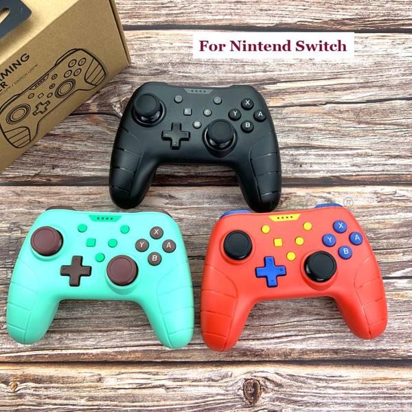 

for switch pro bluetooth wireless controller with nfc function support amibo role sensing wake up gamepad game controllers & joysti joystick