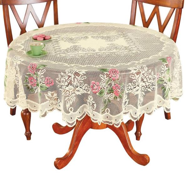

table cloth lace floral tablecloth multipurpose wedding party home restaurant sno88