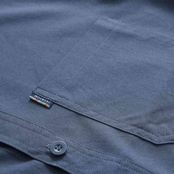 

middle aged and old men's short sleeve shirt father summer thin ice silk shirt 6070 grandfather loose clothes2021, White;black