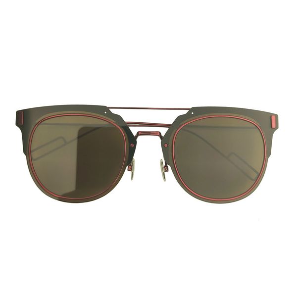 

sunglasses fashion male composit brand round women's glasses men rimless welding women 2021 vintage retro zonnebril dames glases, White;black