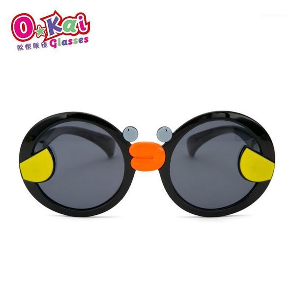 

little duck cartoon sunglasses boy girl baby universal cute decorative sun glasses uv400 summer, White;black
