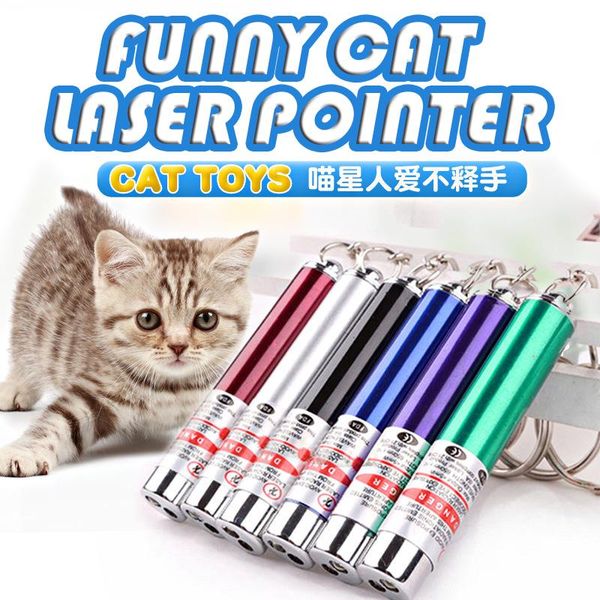 

1pcs funny pet led laser toy cat infrared teaser stick compact pointer for work teaching training mini toys