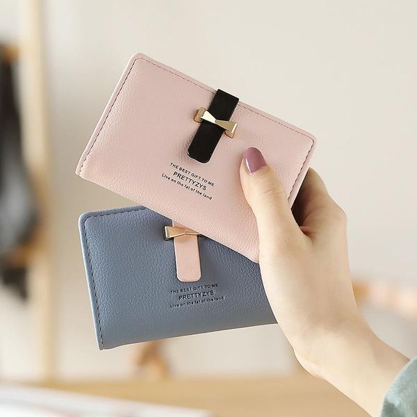 

wallets 2021 mini personality compact card case women's ultra-thin multi-card set, Red;black