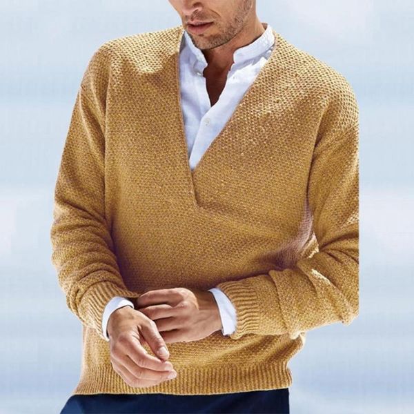 

men's sweaters autumn sweater fabulous pure color male elastic men, White;black