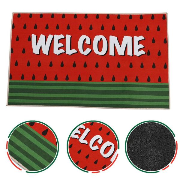 

carpets 1pc creative watermelon design doormat decorative door mat floor for home