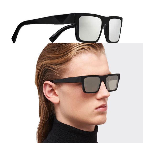 

sunglasses men boutique spr inverted triangle design temple full frame 19wf fashion brand women designer sunglasses original box, White;black