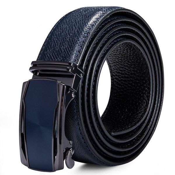 

belts 2021 blue designer solid leather for men automatic metal buckle cowskin genuine belt real, Black;brown