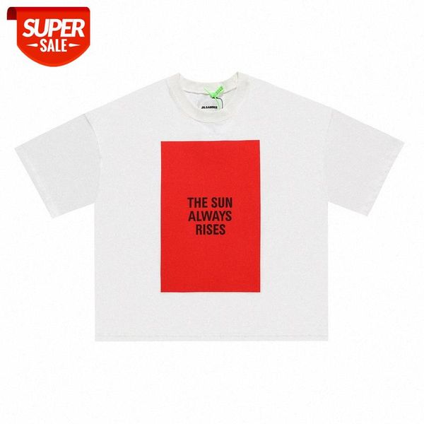 

streetwear men early spring slogan printed men's and women's same short sleeve t-shirt #qg0i, White;black