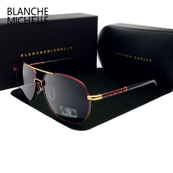 

sunglasses men polarized uv400 driving sun glasses mens vintage anti-glare sunglass 2020, White;black