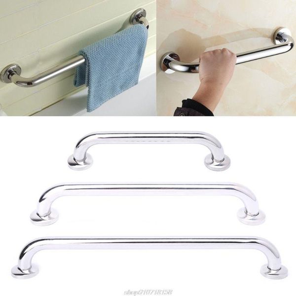 

bath accessory set 30/40/50cm stainless steel bathroom tub handrail grab bar shower safety support handle towel rack jy6 21 dropship