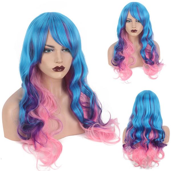 

trade zealand vietnam pony unicorn cosplay animation party wig, Black;brown