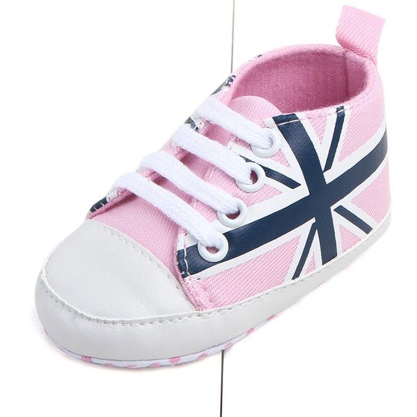 

first walkers spring and autumn style quality selected star shaped flag baby toddler shoes cloth-based