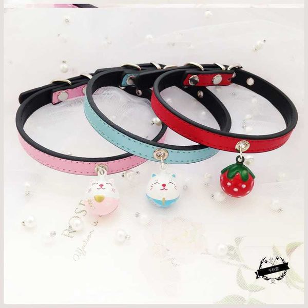 

leash pet dog tag lose proof cat small and medium dog collar