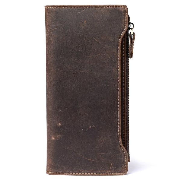 

wallets d 10% genuine crazy horse leather multi-card bit men 2021 brand male purses vintage businessman card wallet, Red;black
