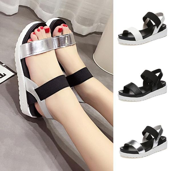 

sandals outdoor summer flats shoes woman gladiator women beach 6ynn, Black