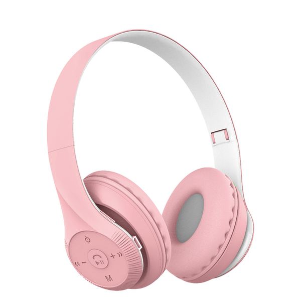 

bt wireless headphone macron foldable headsets for phone tablet pc game sports earphone st95 headband with tf slot mp3 player for kids gift