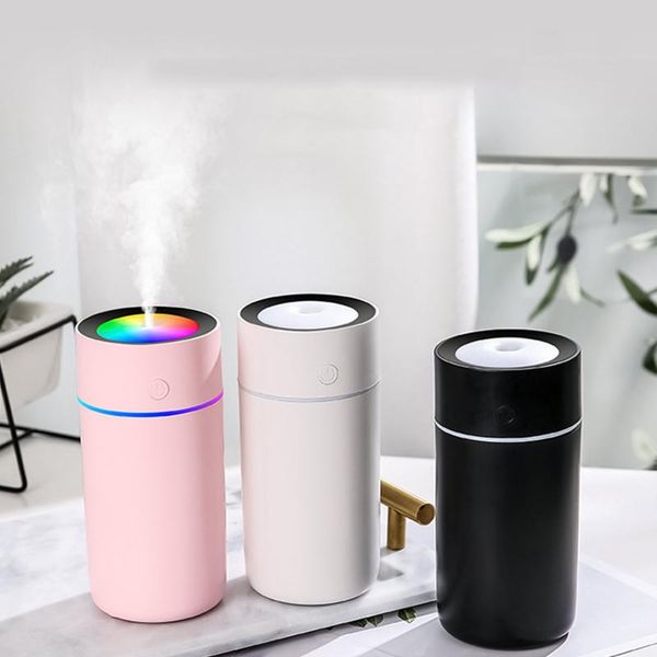 

fragrance lamps air humidifier ultrasonic aroma essential oil diffuser 350ml usb cool mist maker with colorful lamp for home ca