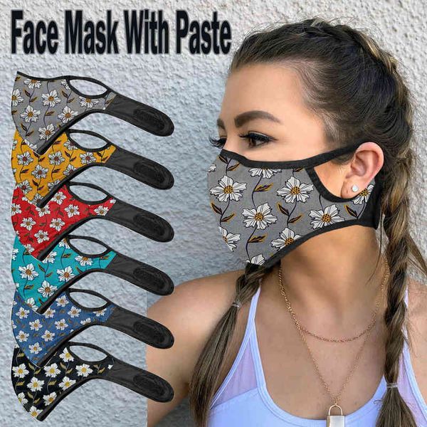 

mask filter insert cotton printed can be washed and reused