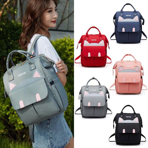 

backpack 2021 women's outdoor leisure ladies travel creative cute large capacity
