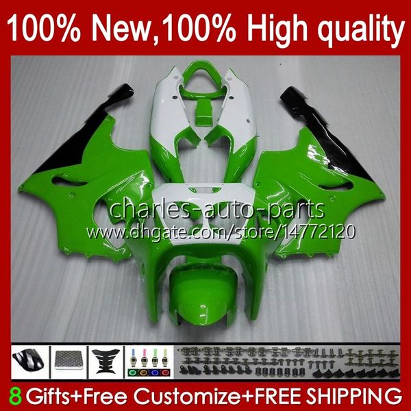 Carrozzeria Corpo per KAWASAKI NINJA ZX-750 verde di fabbrica nuovo ZX7R ZX750 ZX 7 R ZX 750 28HC.4 ZX 7R 1996 1997 1998 1999 2000 2001 2002 2003 ZX-7R 96 97 98 99 00 01 02 03 Carenatura OEM