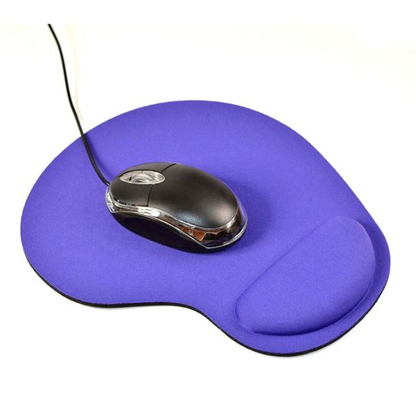 

mouse pads & wrist rests small feet shape pad support comfort mat soild color computer games mousepad creative eva soft 1 pc