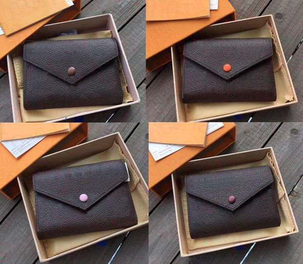 

luxurys designers wallet fashion bags card holder carry around women money cards coins men leather long business wallets with box and dust, Red;black