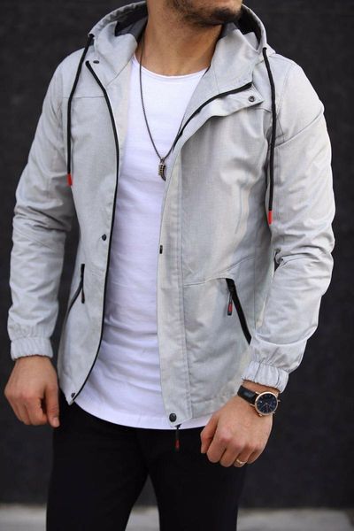 

men's jackets windbreaker waterproof hooded water proof wind breaker casual coat male clothing 2021 autumn men, Black;brown