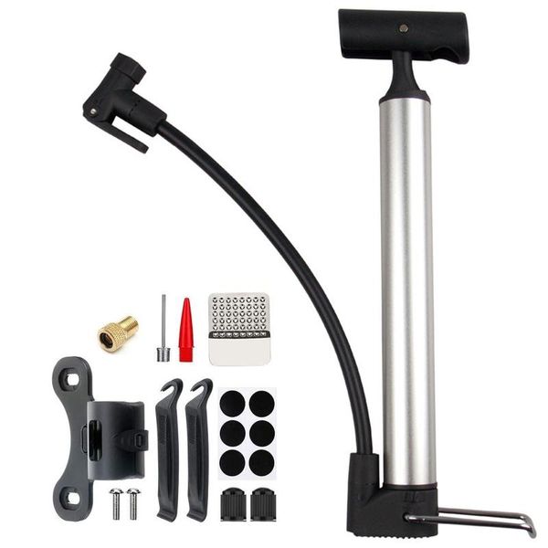 

bike pumps portable mini ultra-light mtb pump football volleyball cycling high pressure air stick bicycle