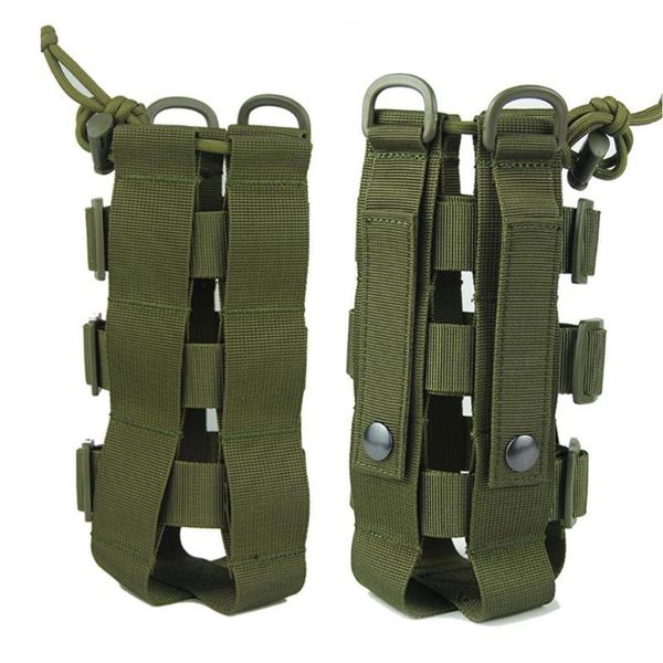 

tactical bag portable military water bottle pouch holder camouflage bottles & cages