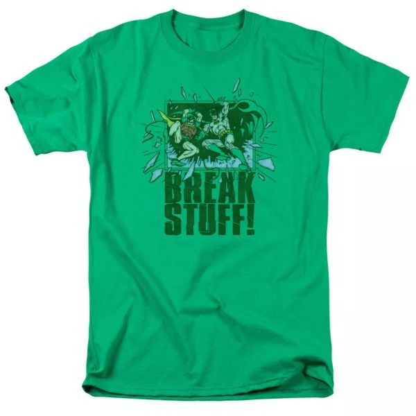 

Robin - Break Stuff T-Shirt DC Comics Sizes S-3X NEW, White;black