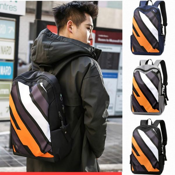 

backpack bookbag lapmen's fashion sports bag college student male travel computer