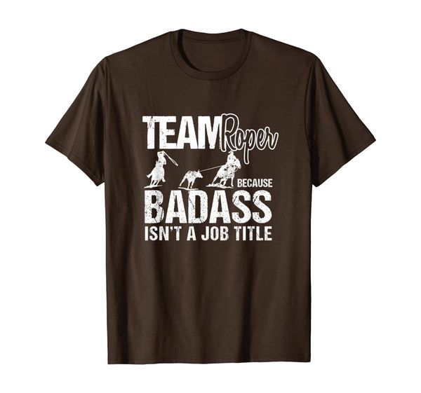 

team roping t shirt team roper badass rodeo novelty tshirts, White;black