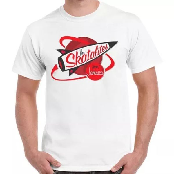 

the skatalites from jamaica reggae music retro t shirt 1226, White;black