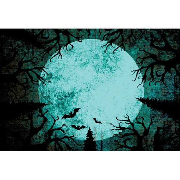 

party decoration halloween thriller night backdrop weird moon background pography family festive po booth