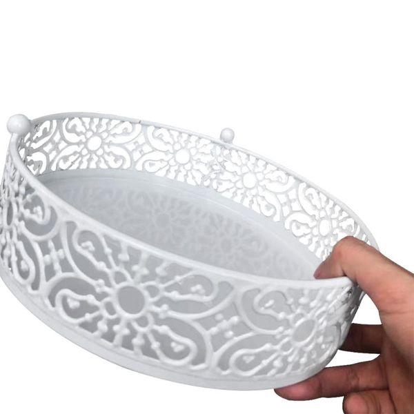 

other bakeware 3pcs cupcake display cake stand set deskwedding party round metal storage reusable home decor kitchen easy clean dessert