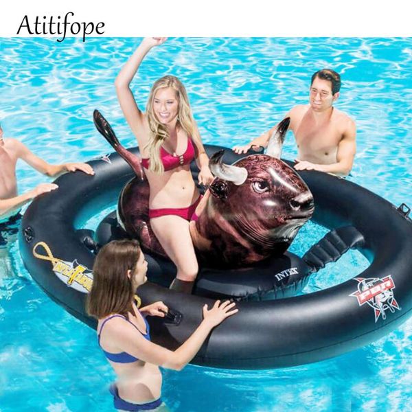 

pool party toys large bull floating rings life vest & buoy