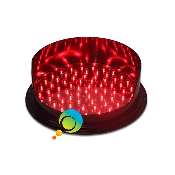 

high brightness red led traffic light module 300mm signal with visor
