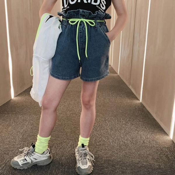 

wholesale girls denim shorts summer fashion 4-9t a798, Black