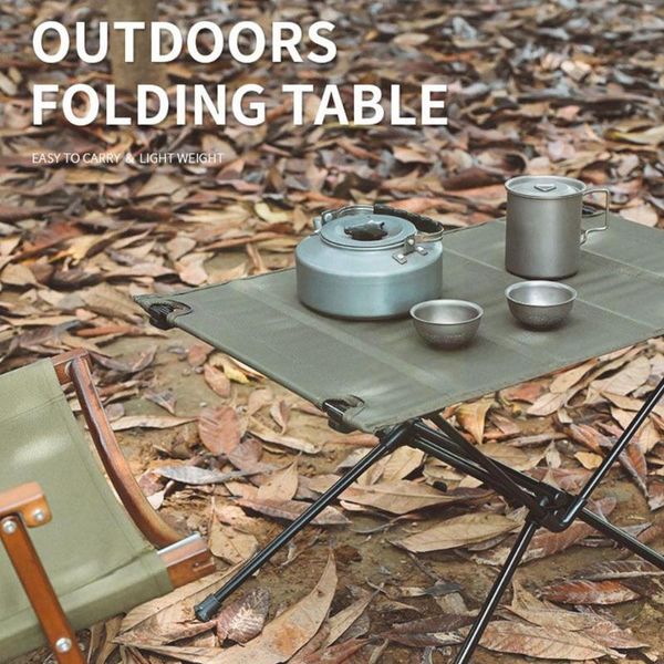 

camp furniture outdoor camping table portable foldable deskstrong hiking aluminium picnic ultralight tables climbing load-bearing folding g8