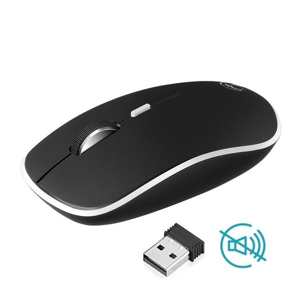 

mice imice wireless mouse silent computer 1600 dpi ergonomic noiseless sound usb pc mute for laptop