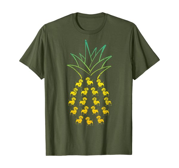 

Pineapple Dachshund Funny T-Shirt, Mainly pictures