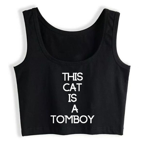 

women's tanks & camis crop women tomboy grunge aesthetic gothic y2k gym korean tank blouse female clothes mujer verano 2021, White