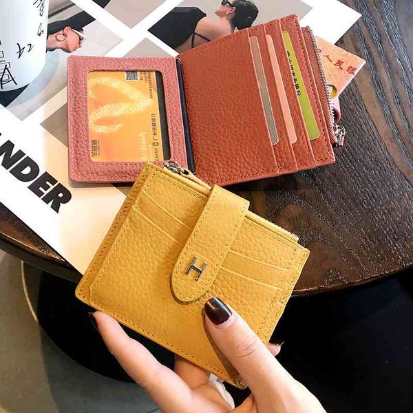 

style designers france fashion luxurys coin pouch card bag female 2021 exquisite high-end leather zero wallet one small ultra-thin mini larg, Red;black