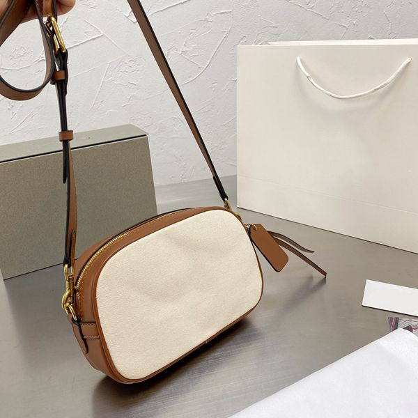 

designer shoulder bag simple version polychromatic leather beige canvas handbag with cute pattern ladies' luxury crossbody bags