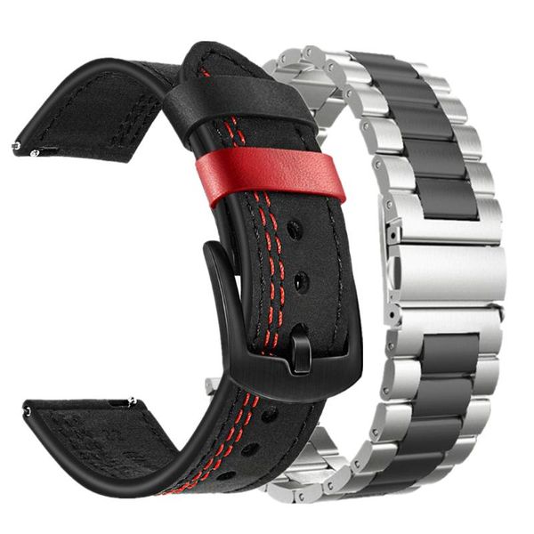 

watch bands leather watchband +tool for umidigi uwatch 2s/3s strap bracelet urun silicone wristband smart accessories, Black;brown