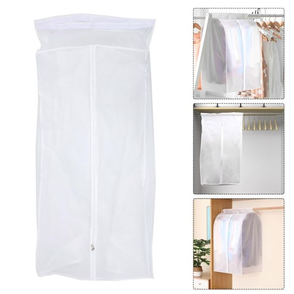 

clothing & wardrobe storage 1pc bag coat dust cover peva clothes