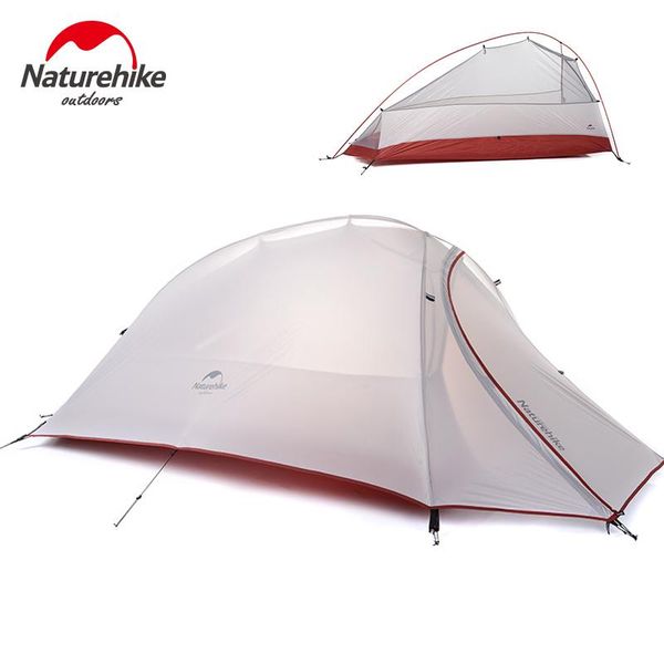

tents and shelters naturehike cloud up 1 ultraligh person tent portable waterproof 20d 210t outdoor hiking travel beach fishing camping