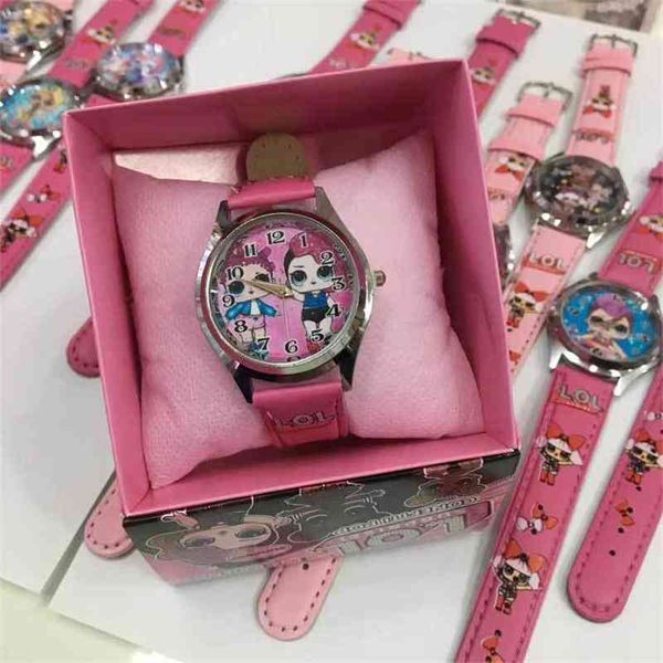 

korean cartoon boxed electronic watch set children's day gift