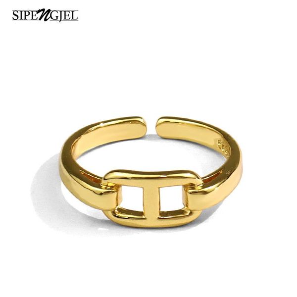 

fashion gold vintage design ring open for women jewelry wedding rings, Slivery;golden