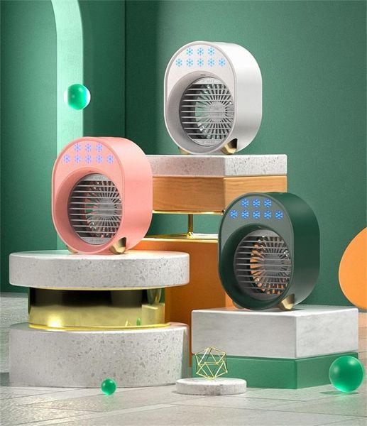 

electric fans portable air cooler mini usb fan conditioner humidifier for home office room deskcooling conditioning purifier